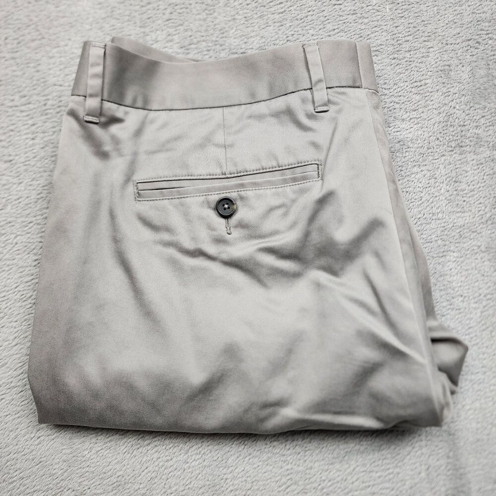 Bonobos Men’s Friday Pants Size 35x30 Gray Slim Fit Chino Style 100% Cotton